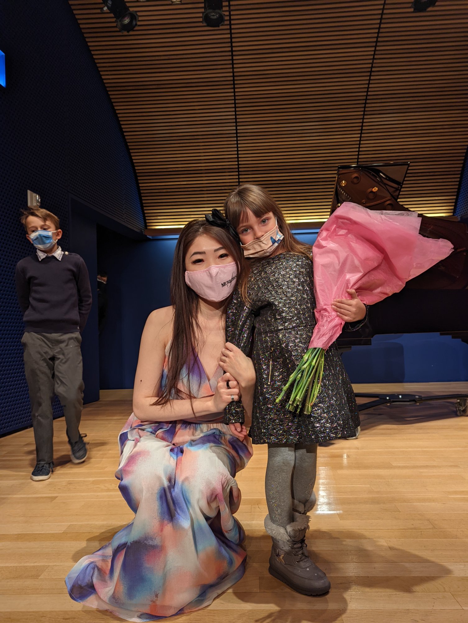 Students performing at recital 2022